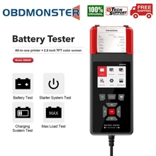BM800 Tester batteria auto OBD2 6V 12V 24V cella 100-2000CCA 2Ah-220Ah sistema batteria rileva strumenti diagnostici Scanner automobilistici