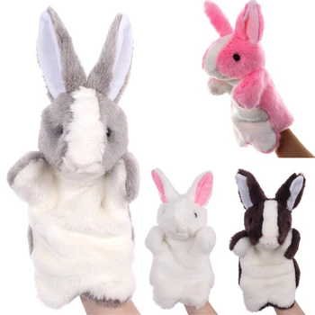 

Children's Hand Puppet Cute Bunny Plush Toys Early Education Dolls Parent-child Interaction Spot Mixed Batch Cross-border Toys