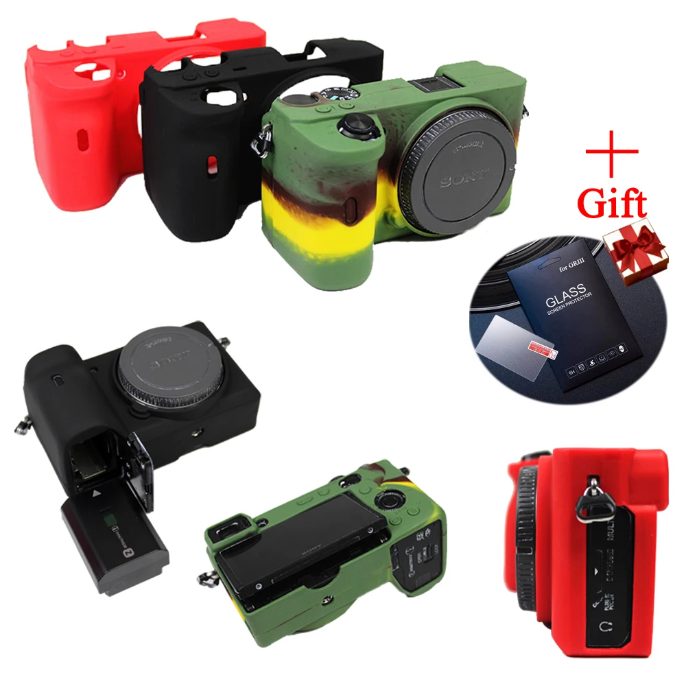 Per Sony A6600 Copertura Della Macchina Fotografica Custodia In Silicone Morbido Sacchetto Del Sacchetto Per Sony A6600 Icle-6600 Della Protezione Del