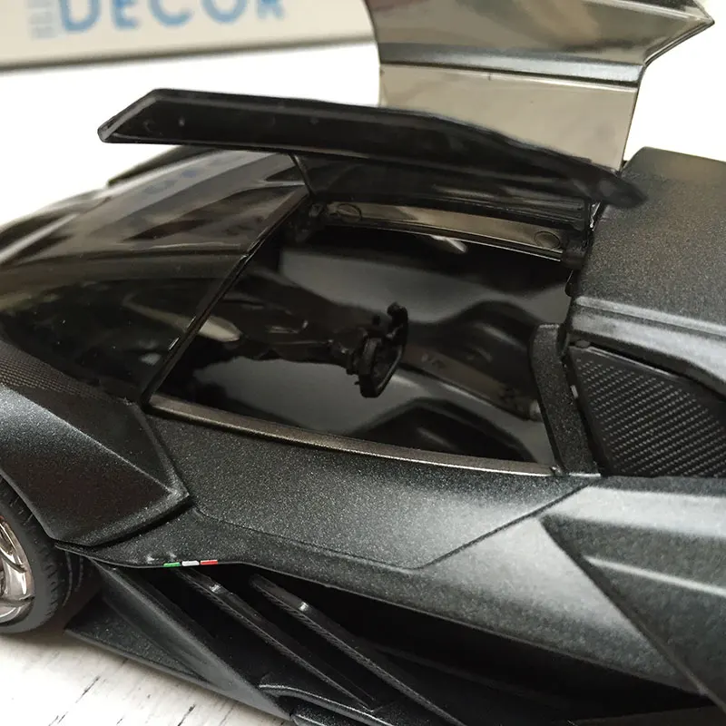 Lamborghini Terzo Millennio modelo de coche de aleación negra, colección de  decoración de coche de simulación, juguete de regalo, modelo de fundición a  presión, 1:24|Juguete fundido a presión y vehículos de juguete| -