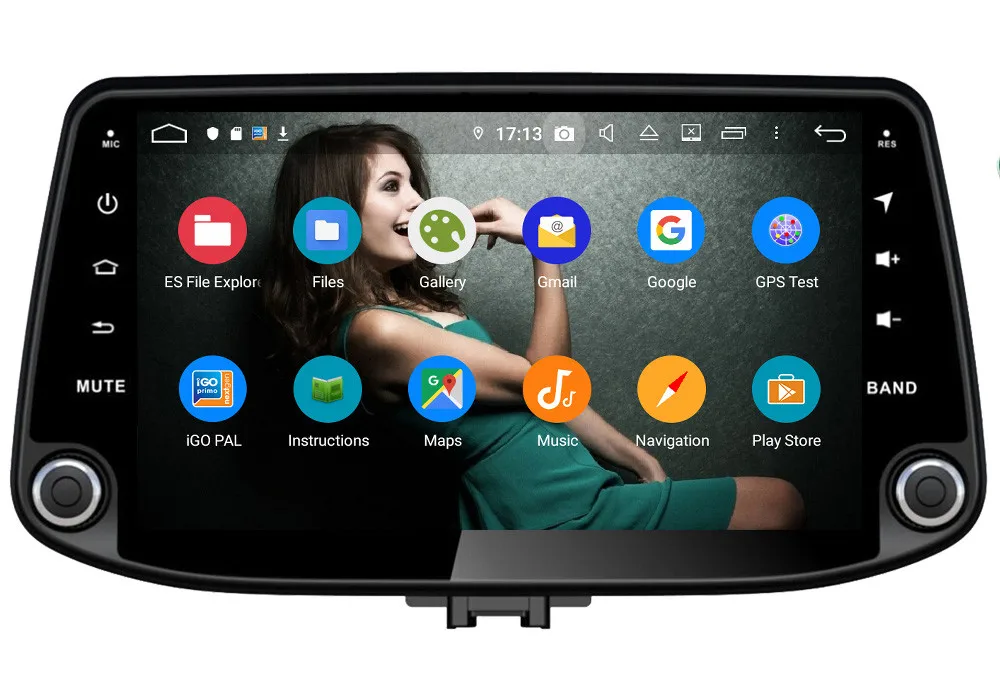 Klyde " ips 4G wifi Android 9 Восьмиядерный 4 Гб ОЗУ 64 Гб ПЗУ DSP BT автомобильный DVD мультимедийный плеер стерео для hyundai I30