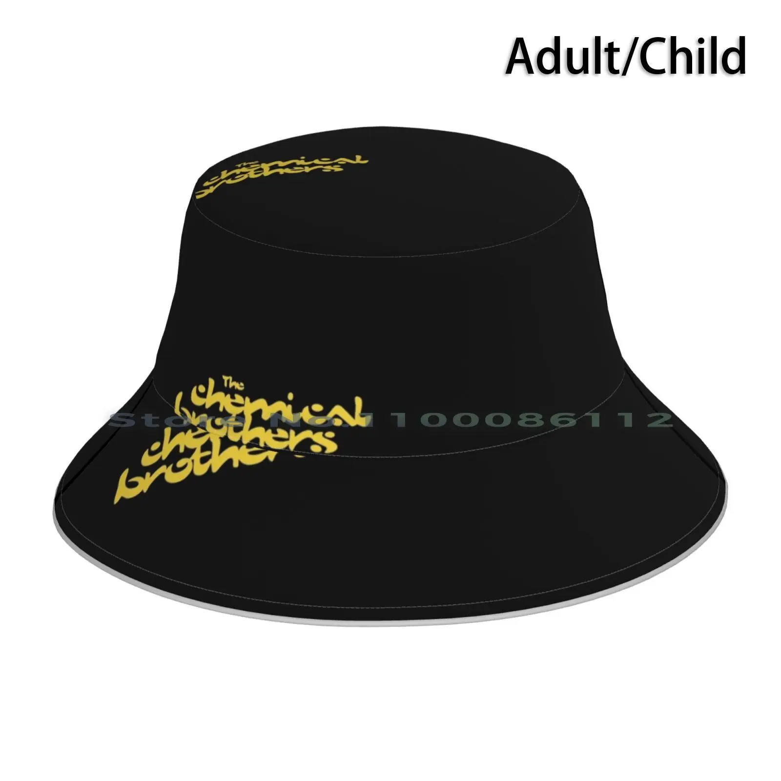 Chemical Bro Black Tee Bucket Hat Sun Cap Jobros Brothers Bonzai Records Techno Hardcore Timmy Tromba Sin Sin Sin Edm Dj Music