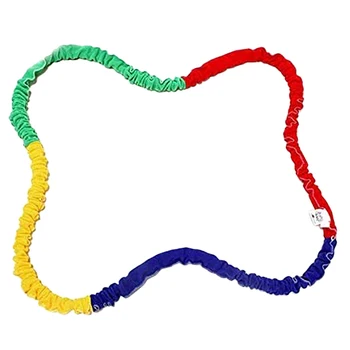 

Outdoor Sport Toy Cooperative Elasticity Rope Rubber Strap Circle Running Push Game Sensory Integration Children Game