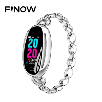 

Finow E68 Smart Watch Women Heart Rate Blood pressure Fitness Brecelet IP67 Waterproof Call Reminder Alarm Clock Wristband