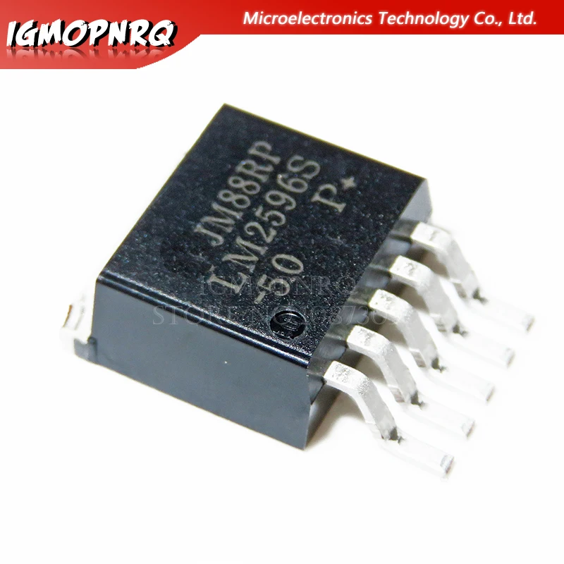 10Pcs Lm2596S-5.0 To263 Lm2596Sx-5.0 To-263 Lm2596-5.0 Nuovo E Originale