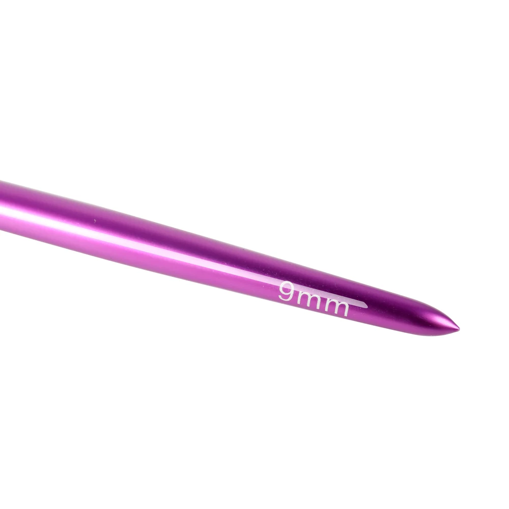 ANGNYA 1Pcs 7/9mm Kolinsky Hair Nail Art Brush Metal Handle Heart-shaped French Lines Stripe Flower Drawing Liner Pen Nail Tools 4