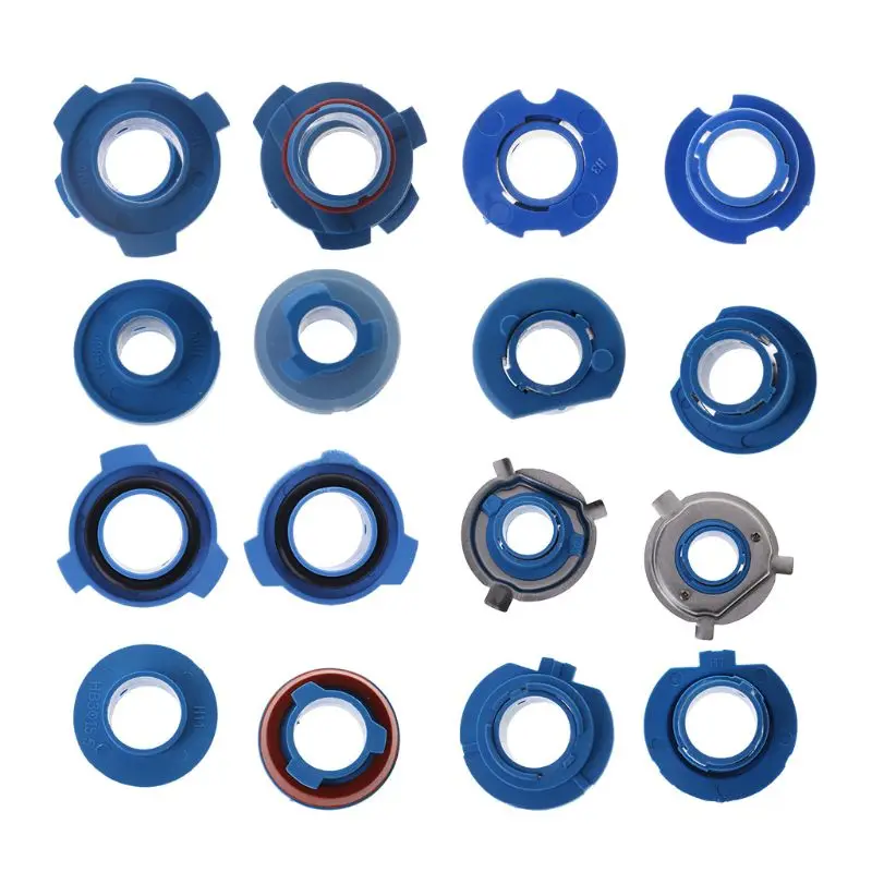 

New 2 Pcs Vehicle Car LED Headlight Bulb Base Adapter Socket Holder 880/HB4/HB3/H11/H7/H4/H3/H1 for Car Halogen Headlamps