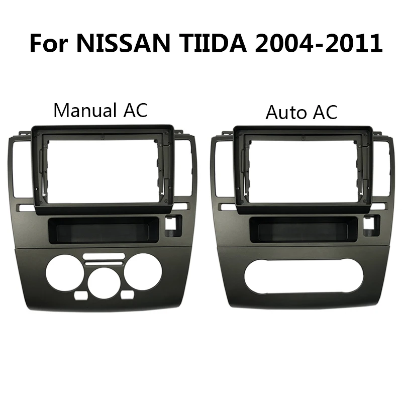 Автомобильная панель 9 дюймов 10 1 дюйма для NISSAN TIIDA 2004-2011 установка на приборной