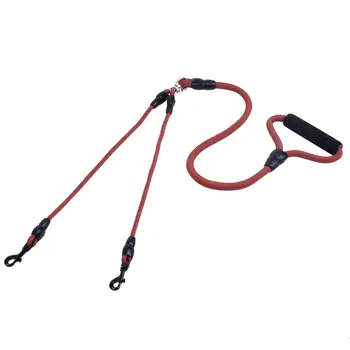 

1pcs Nylon Practical Useful Double Hooks Durable Dog String Dog Rope for Pet