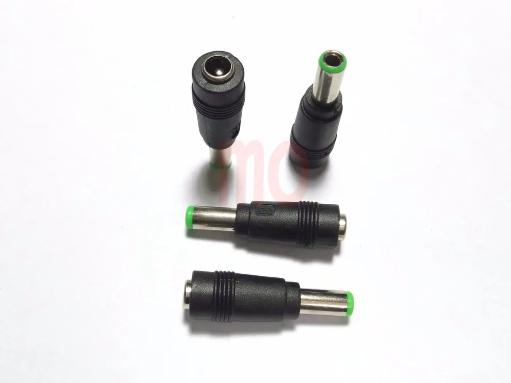 50pcs NEW 2.1x5.5mm DC Female to 6.3x3.0mm Male Power Plug for CCTV Connectors New