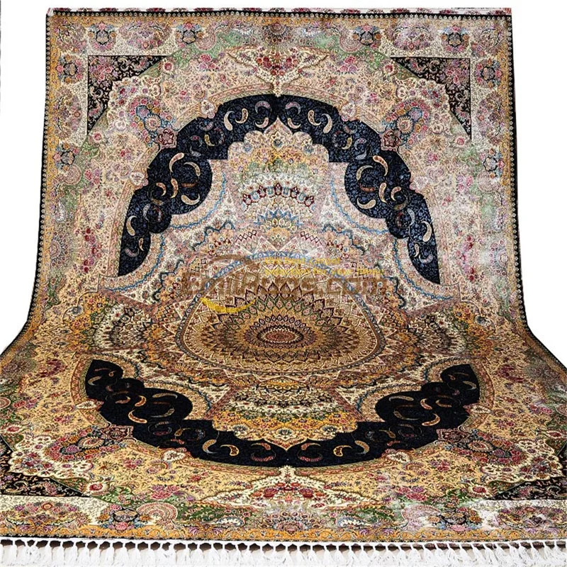 

Handmade wool silk carpet handmade oriental carpet living room carpet bedroom carpet