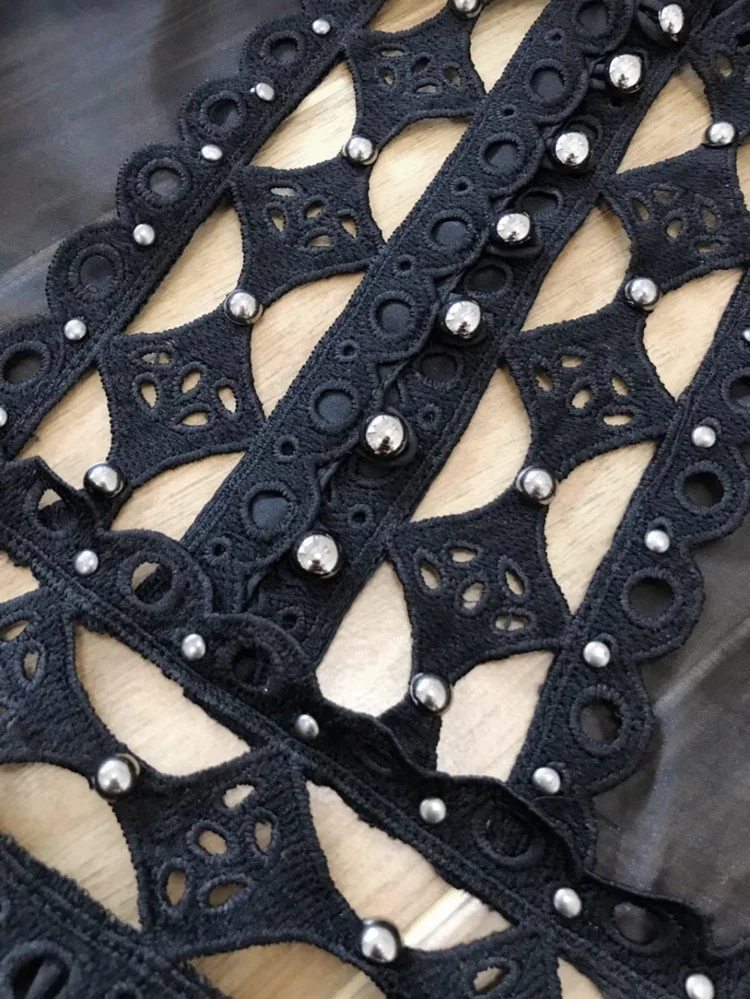 TESSCARA Beading Dress Shirt Image 11