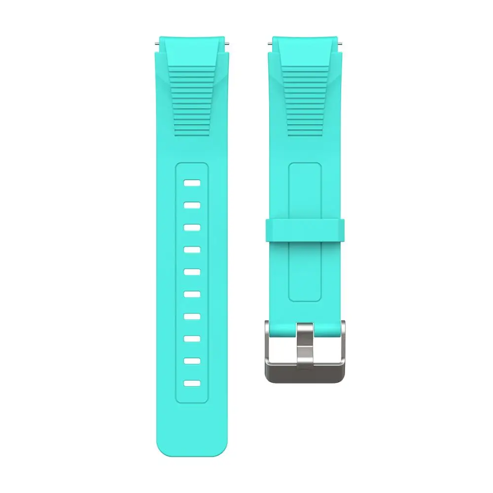 Силиконовый ремешок для часов SIKAI для Huami Amazfit GTR 47 мм/42 мм ремешок для часов Amazfit Bip Youth Lite часы для samsung gear S3 часы - Цвет ремешка: Mint Green
