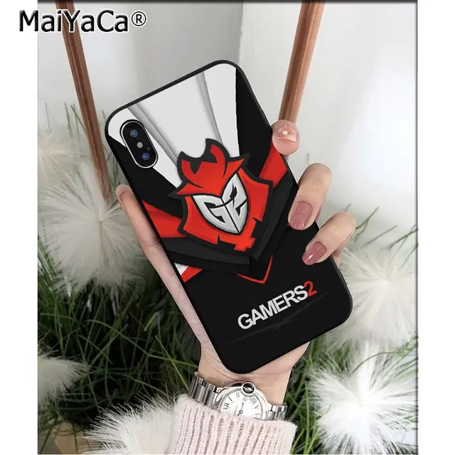 FHNBLJ G2 Esports Club TPU Soft Silicone Phone Case Cover for Apple iPhone 8 7 6 6S Plus X XS MAX 5 5S SE XR 11 11pro max Cover A16