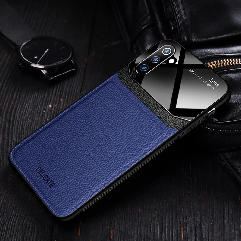 Чехол, для samsung Galaxy Note 10 Pro Note10, кожаный зеркальный Силиконовый противоударный чехол для телефона, Роскошный милый чехол s
