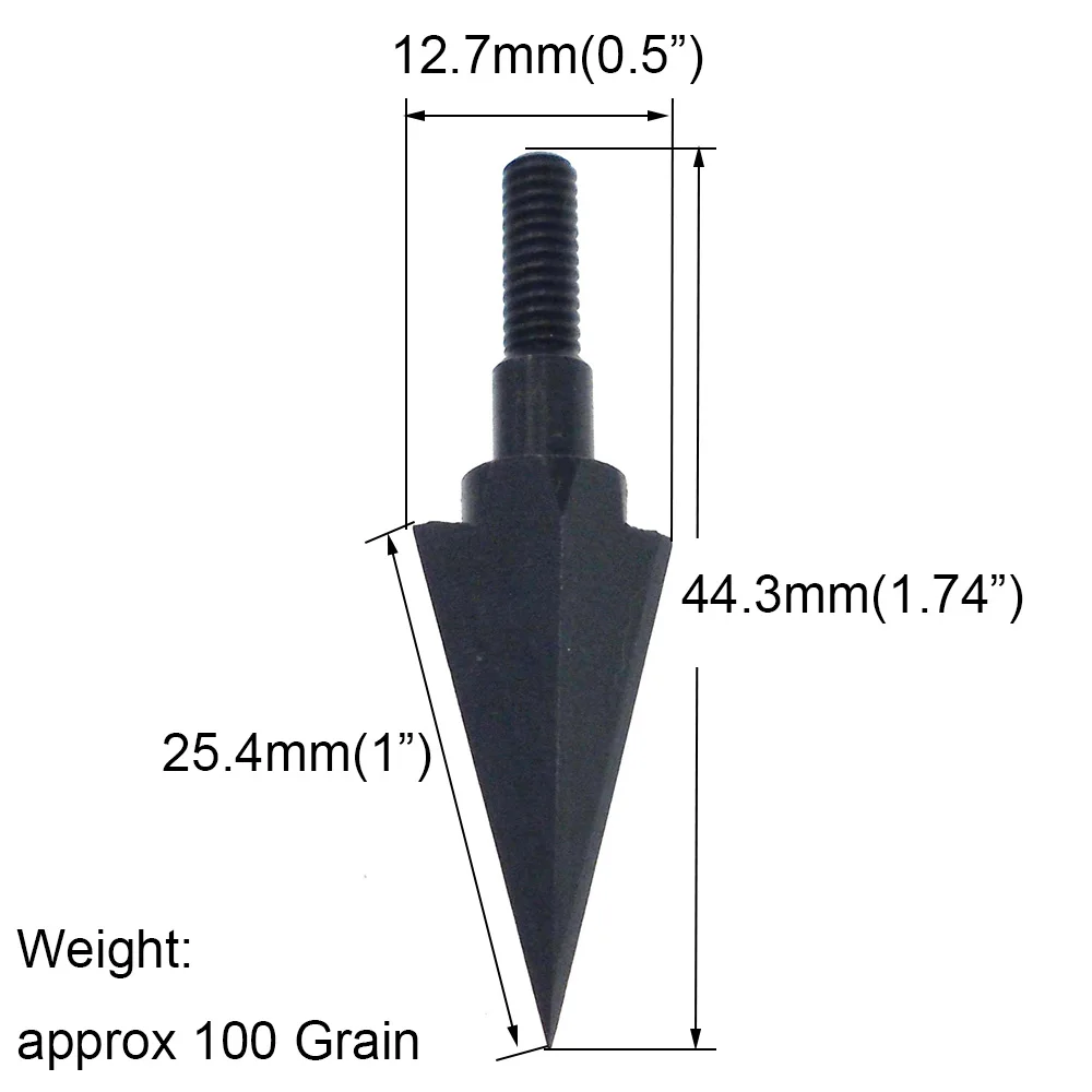 6 шт. черные ивы Broadheads стрельба из лука углеродный стальной наконечник стрелы наконечники для изогнутого блочного Лука арбалета