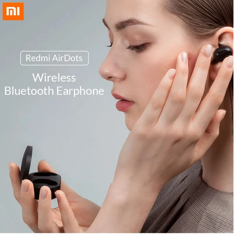 

Xiaomi Redmi Airdots TWS Wireless Bluetooth 5.0 Earphone Handsfree In-ear Earbuds Voice Control Noise Reduction Tap AI Control