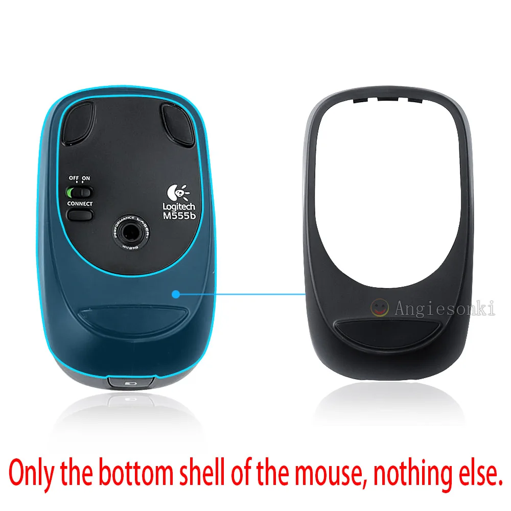 Абсолютно Новый нижняя часть мыши чехол/Нижняя крышка для Logitech M555b коврик |
