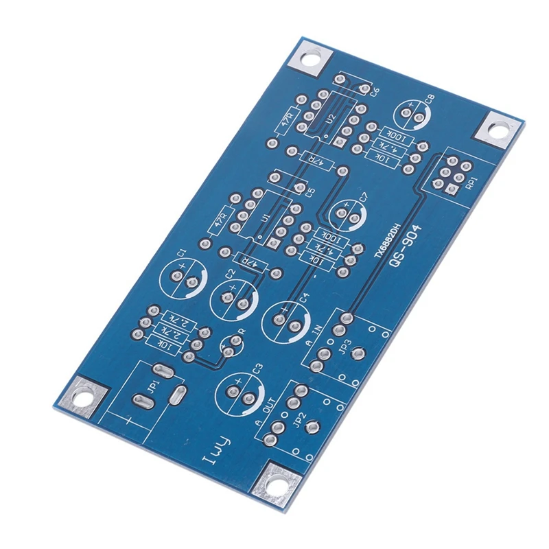 1 Set Headphone Amplifier Board Amp Module Kit 1Pcs Double Relay Power Amplifier Board Speaker Boot Delay Protection