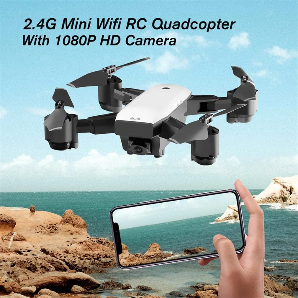 SMRC S20 складной 6-осевой Гиро FPV HD 1080P Квадрокоптер с дистанционным управлением с 360 сальто Широкий формат Камера 1080P удержания высоты двойной батареи