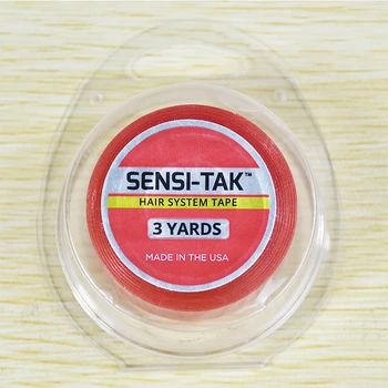 

3/4inch*3yards Red Wig Lace Front Support Double-Sided Adhesives Tape For Lace Wig/Hair Tape Extension/Toupee