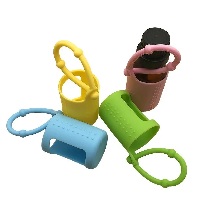 

15ml Silicone Bottle Sleeve Essential Oil Bottle Protector Silicone Protective Case Cover