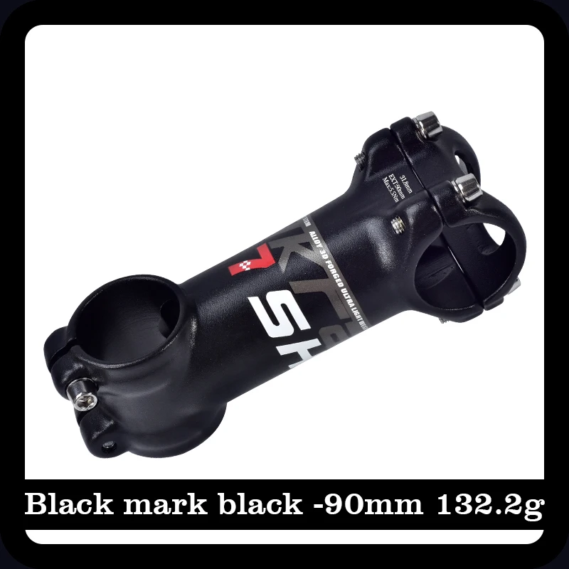 MTB XC AM велосипедный вынос руля 31,8 мм* 45/55/65/70/80/90/100/110 мм 7 градусов Горный Дорожный велосипед стволовых Запчасти для велосипедов - Цвет: Black Red 90mm