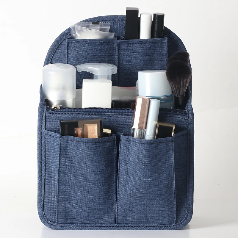 

Travel Backpack liner Organizer Handbag in Bag Compartment sorting Bags Lady Cosmetic Storage Finishing package accessories