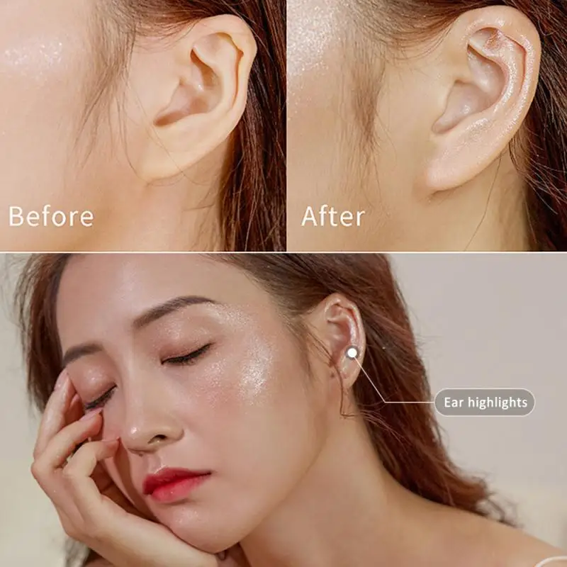 Горячий жидкий желе гелевый хайлайтер тени для век Shimmer Glow Illuminator макияж Highlight Shine Brighten Face Body Glow Cream