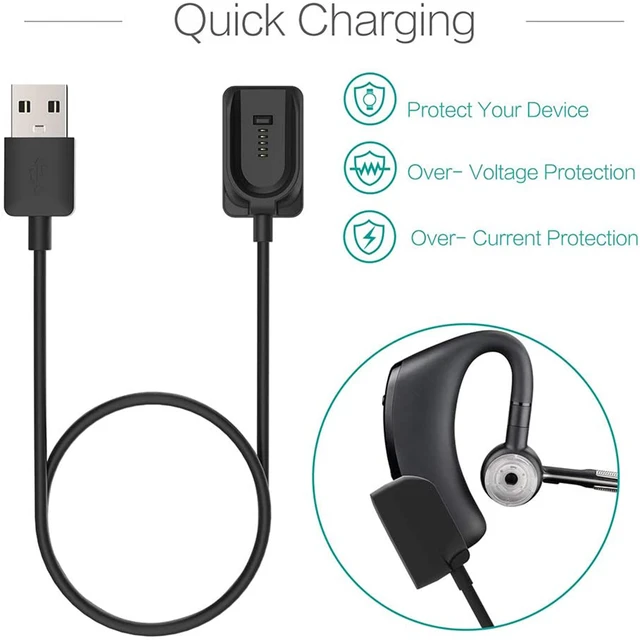 For Plantronics Voyager Legend USB Data Line Bluetooth Headset Charging  Cable Adapter Charger Portable Replacement Accessories - AliExpress