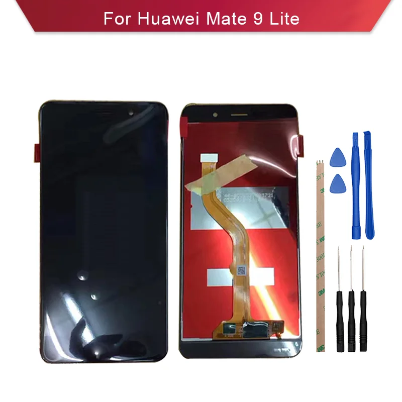 BKparts для Huawei Mate 9 Lite BLL-L23 ЖК-дисплей с сенсорным экраном дигитайзер полная сборка
