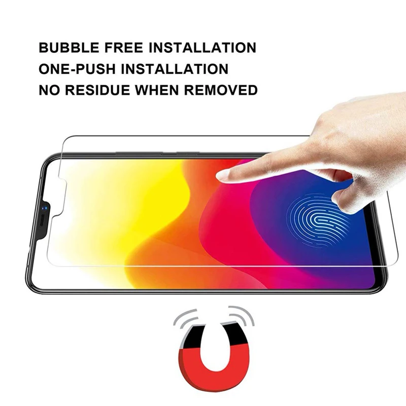 1 шт./2 шт. Защитная пленка для экрана Vivo Y31 Y33 Y35 Y51 Y55 2.5D Закаленное стекло X23