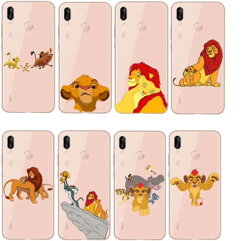 Мягкий ТПУ чехол Lion King Pumba Hakuna Matata для huawei P8L P20L P20LITE P30 mate 8 10 mate 20Por RS P10PIUS P9