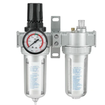 

G1/2 Filter Air Compressor Gauge Oil Water Separator High Trap Regulator