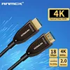 Anmck Optical Fiber HDMI Cable 2.0 4K 60Hz Support ARC 3D HDR 18Gbps HDMI Male to Male For HD TV Projector Monitor 10M 15M 20M ► Photo 1/6