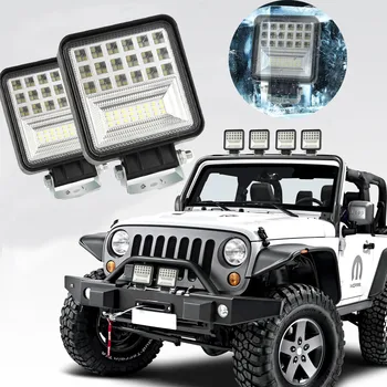 

LED Work Lights Offroad Driving Off-road Vehicle Fog Light For Car SUV 126W