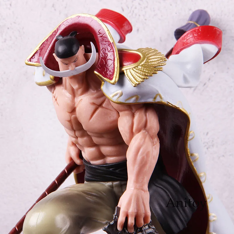 

Anime One Piece Figure White Beard Edward Newgate Statue Whitebeard Edward Action Figure PVC Collectible Model Toy