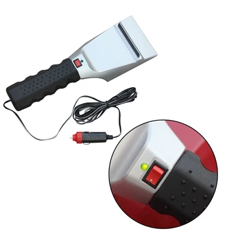 

12V Car Heating Dual-purpose Snow Shovel Car Cigarette Ice Truck Snow Shovel Go To The Snow Shovel Ice Scraping