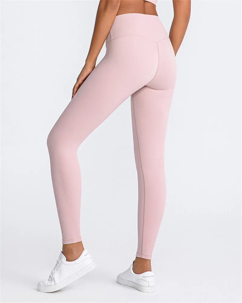 Lulu Quality Leggings Sport Women Fintess Tight High Waist Yoga Pant Butter Soft Gym Clothe 100%squat Proof Compression Athletic