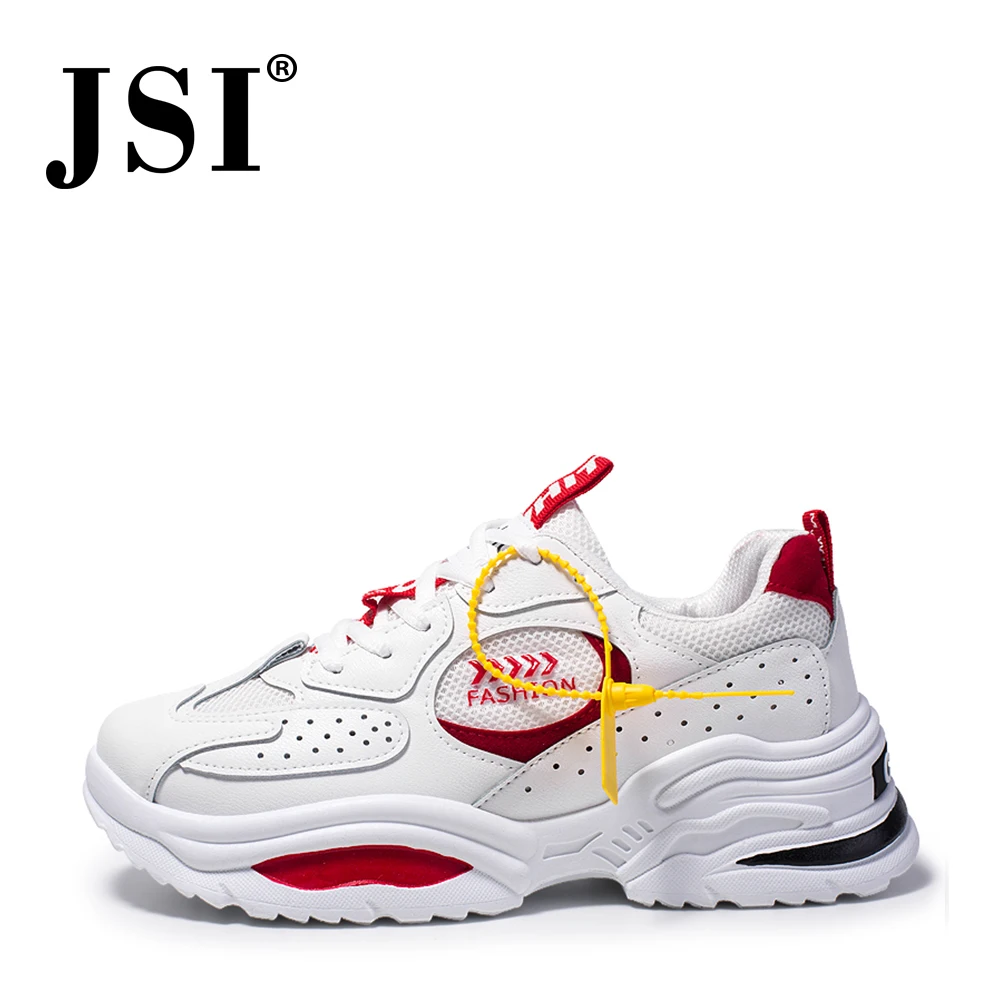 JSI Men Sneakers New Fashion Mixed Colors Lace-Up Casual Round Toe Air Mesh Shoes Basic Outside Comfortable JX26 | Обувь