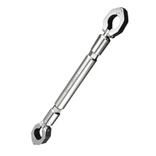 Универсальный мотоцикл 22 мм руль регулируемый поперечный баланс луча(только ручка бар)-серебро