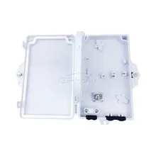 50 шт./коробка 2 ядра FTTH оптоволоконная распределительная коробка, Клеммная Коробка ABS наружная FTTH Клеммная коробка