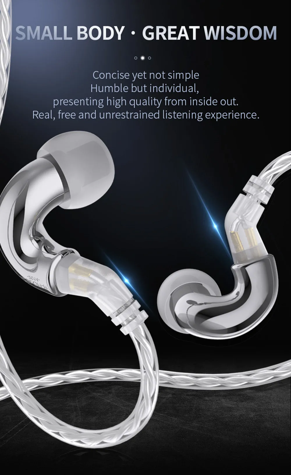 BLON BL-Mini Wired Earphone With Mic description image