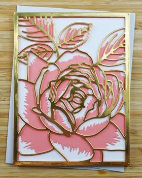 

2019 3D DIY New Arrival Metal Cutting Dies and Scrapbooking For Paper Making Flower Embossing Frame Card Craft Die