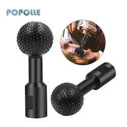 Meuleuse d'angle, lime sphérique, outil abrasif, ciseau à bille 10mm/14mm, tête de meulage, travail du bois, polissage, lime à billes, outil électrique 