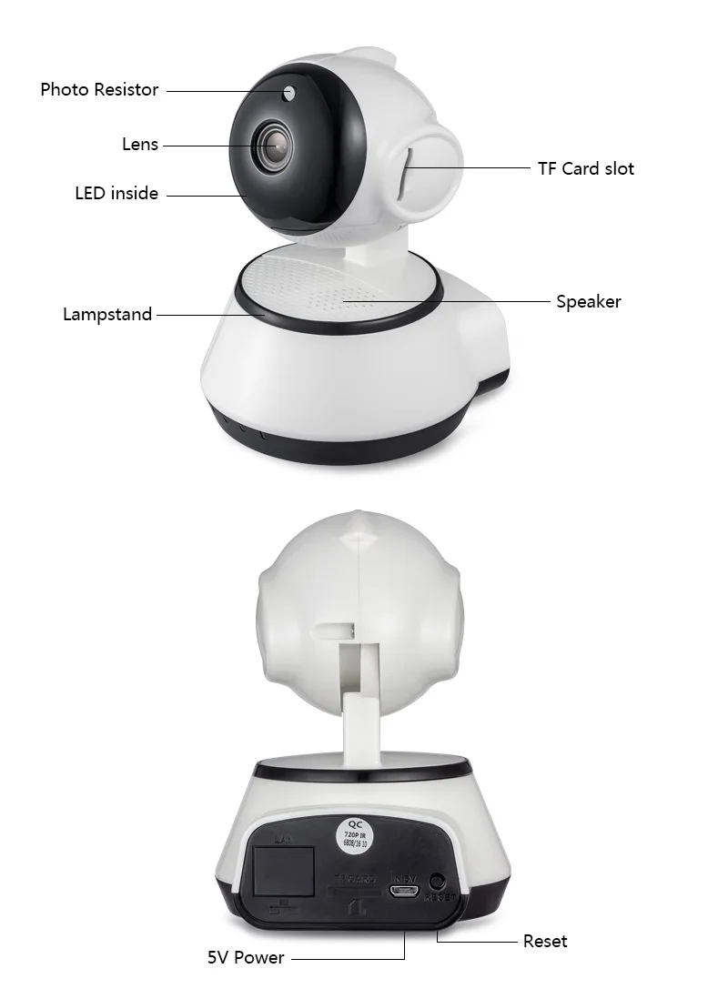 720P IP камера Wi-Fi беспроводная камера наблюдения P2P CCTV Wifi Ip камера бесплатное приложение V380 домашняя камера безопасности Детский монитор