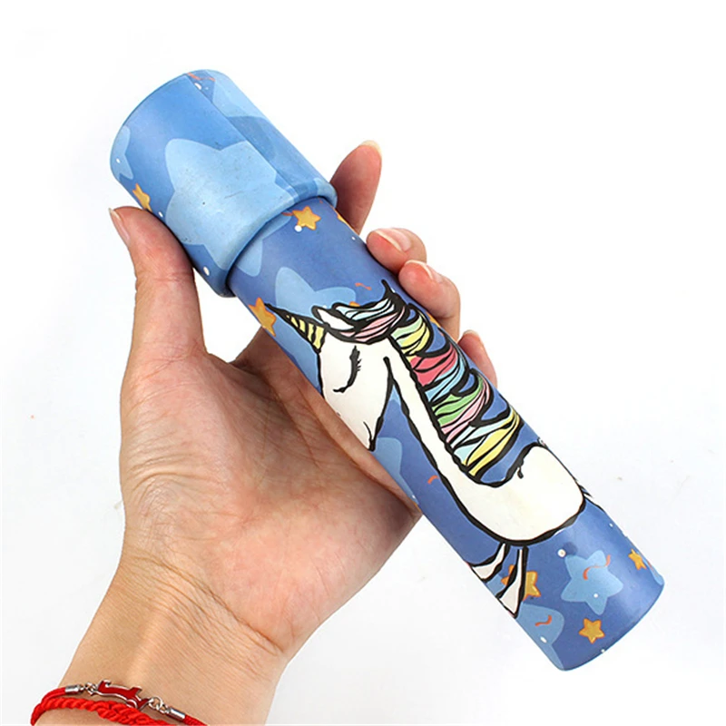 Montessori Rotating Kaleidoscope Imaginative Cartoon Prince Children Interactive Logical Magic Classic Educational Toys for Kids