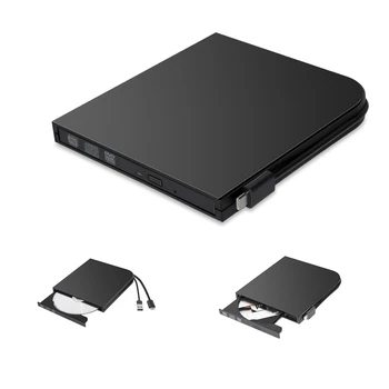 

Type-C External USB 3.0 CD Player Optical Drive SATA DVD Burner Reader DVD recorder for Wind8/8.1/10/Mac