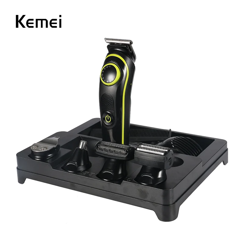 Kemei-696 Multifunction Hair Clipper Electric Beard Trimmer Hair Cutting Machine Professional Hair Trimmer Hair Stying Tools