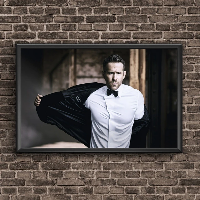 ryan reynolds actor poster Decorative Painting 24x36 Canvas Poster Wall Art  Living Room Posters Bedroom Painting - AliExpress